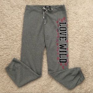 THRILL Fleece Sequin LOVE WILD Joggers